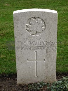 LA LAITERIE MILITARY CEMETERY - McKINNON, ALLEN