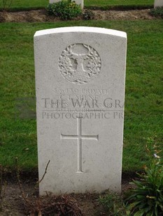 LA LAITERIE MILITARY CEMETERY - MILNE, C T