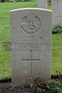 LA LAITERIE MILITARY CEMETERY - MONTGOMERY, W