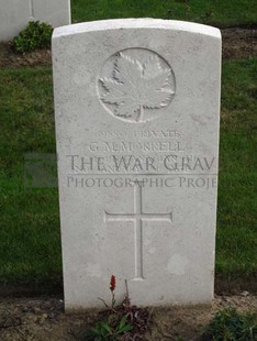 LA LAITERIE MILITARY CEMETERY - MORRELL, GORDON MARSHAL