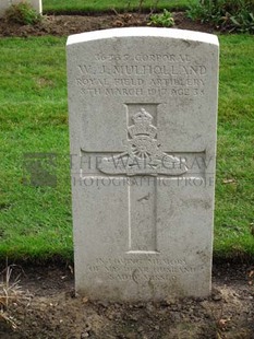LA LAITERIE MILITARY CEMETERY - MULHOLLAND, WILLIAM JOHN