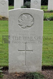 LA LAITERIE MILITARY CEMETERY - ROBILLARD, TIMOTHIE