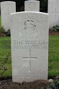 LA LAITERIE MILITARY CEMETERY - ROBSON, J