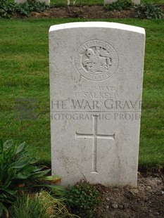 LA LAITERIE MILITARY CEMETERY - SALKELD, D