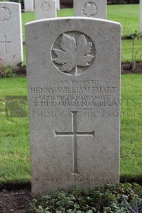 LA LAITERIE MILITARY CEMETERY - SMART, HENRY WILLIAM