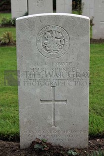 LA LAITERIE MILITARY CEMETERY - SPENCE, HUGH