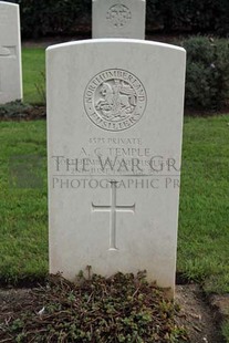 LA LAITERIE MILITARY CEMETERY - TEMPLE, ARTHUR CUTHBERT
