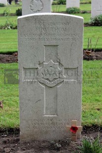 LA LAITERIE MILITARY CEMETERY - THOM, HERBERT WILLIAM