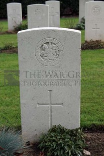 LA LAITERIE MILITARY CEMETERY - WALKER, JAMES GIBSON M.