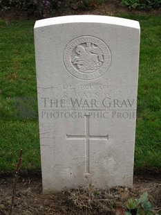 LA LAITERIE MILITARY CEMETERY - WATSON, ROBERT