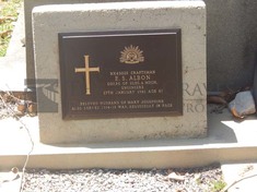ROOKWOOD NECROPOLIS, SYDNEY - ALBON, ERIC SYLVESTER