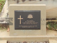 ROOKWOOD NECROPOLIS, SYDNEY - ANDERSON, HERBERT