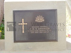 ROOKWOOD NECROPOLIS, SYDNEY - ANDERSON, JOHN HENRY ERIC