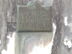 ROOKWOOD NECROPOLIS, SYDNEY - BARNES, LESLIE THOMAS BEDE