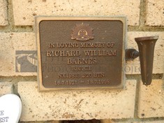 ROOKWOOD NECROPOLIS, SYDNEY - BARNES, RICHARD WILLIAM