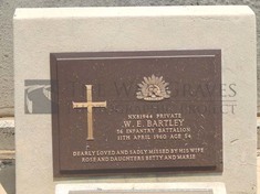 ROOKWOOD NECROPOLIS, SYDNEY - BARTLEY, WILLIAM ERNEST
