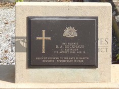 ROOKWOOD NECROPOLIS, SYDNEY - BECKHAUS, BERNARD ANDREW