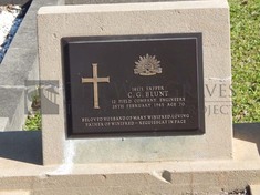 ROOKWOOD NECROPOLIS, SYDNEY - BLUNT, CECIL GEORGE