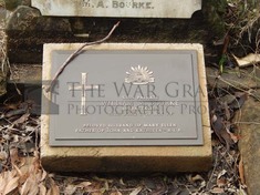 ROOKWOOD NECROPOLIS, SYDNEY - BOURKE, WILLIAM MICHAEL