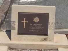 ROOKWOOD NECROPOLIS, SYDNEY - BRADY, JOHN THOMAS