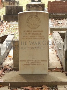 ROOKWOOD NECROPOLIS, SYDNEY - BURSLE, CHARLES WILLIAM