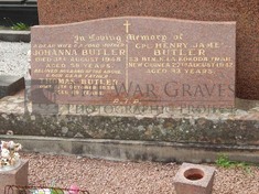 ROOKWOOD NECROPOLIS, SYDNEY - BUTLER, HENRY JAMES