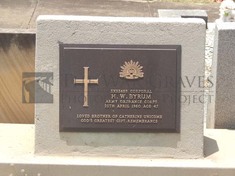 ROOKWOOD NECROPOLIS, SYDNEY - BYRUM, HENRY WILLIAM