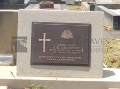 ROOKWOOD NECROPOLIS, SYDNEY - COLQUHOUN, JOHN DONNOLLY