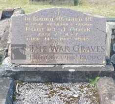 ROOKWOOD NECROPOLIS, SYDNEY - COOK, ROBERT JAMES