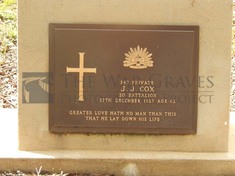 ROOKWOOD NECROPOLIS, SYDNEY - COX, JOHN JACOB