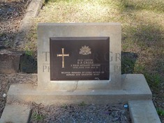 ROOKWOOD NECROPOLIS, SYDNEY - CROSS, EDWARD PATRICK