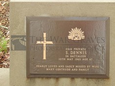 ROOKWOOD NECROPOLIS, SYDNEY - DENNIS, SAMUEL
