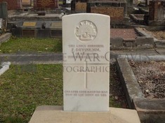 ROOKWOOD NECROPOLIS, SYDNEY - DEVINE, FRANCIS