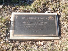 ROOKWOOD NECROPOLIS, SYDNEY - DOYLE, JOHN THOMAS