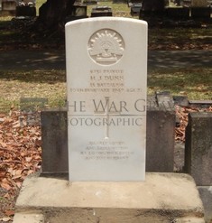 ROOKWOOD NECROPOLIS, SYDNEY - DUNN, HERBERT JOHN