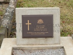 ROOKWOOD NECROPOLIS, SYDNEY - DUNN, JOHN DONOHUE