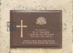 ROOKWOOD NECROPOLIS, SYDNEY - EAGLES, HENRY JAMES