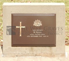 ROOKWOOD NECROPOLIS, SYDNEY - ELLIS, WILLIAM HENRY