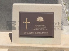ROOKWOOD NECROPOLIS, SYDNEY - FARRELL, CYRIL THOMAS