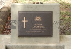 ROOKWOOD NECROPOLIS, SYDNEY - GANNON, FREDERICK ARTHUR VINCENT