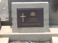 ROOKWOOD NECROPOLIS, SYDNEY - GARDINER, THOMAS