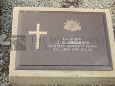 ROOKWOOD NECROPOLIS, SYDNEY - GORDON, GEORGE LESLIE