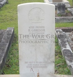 ROOKWOOD NECROPOLIS, SYDNEY - GORDON, ROBERT