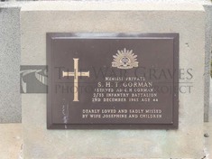 ROOKWOOD NECROPOLIS, SYDNEY - GORMAN, SYDNEY HENRY TWIBLE 