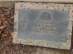 ROOKWOOD NECROPOLIS, SYDNEY - GRANT, ALLAN FREDERICK
