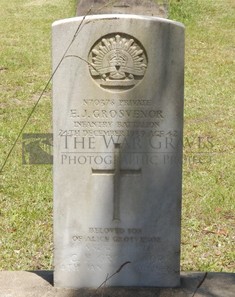 ROOKWOOD NECROPOLIS, SYDNEY - GROSVENOR, EDMUND JOHN