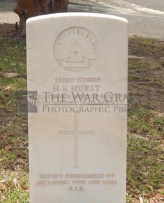 ROOKWOOD NECROPOLIS, SYDNEY - HURST, HERBERT BRAMWELL