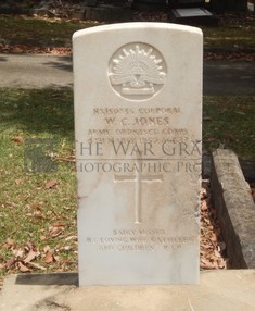 ROOKWOOD NECROPOLIS, SYDNEY - JONES, WILLIAM CHARLES