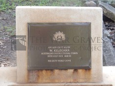 ROOKWOOD NECROPOLIS, SYDNEY - KELEGHAN, WILLIAM 