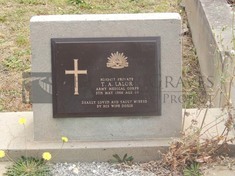 ROOKWOOD NECROPOLIS, SYDNEY - LALOR, THOMAS ARTHUR